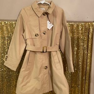 Zara’s Khaki Trench coat